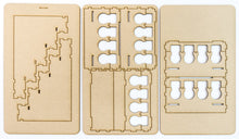 Load image into Gallery viewer, Paint Rack - 26mm "Half" for Vallejo and Army Painter Droppers