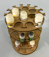Load image into Gallery viewer, Rotating Paint Rack - For 34mm Paint Pots (GW, Citadel)