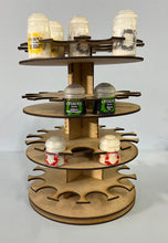 Load image into Gallery viewer, Rotating Paint Rack - For 34mm Paint Pots (GW, Citadel)