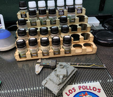 Load image into Gallery viewer, Paint Rack - 36mm Polly Scale / Tamiya 10ml and Larger Craft Paints