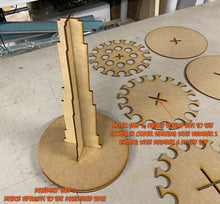 Load image into Gallery viewer, Rotating Paint Rack - For 26mm Dropper Bottles (AMMO, Vallejo, Army Painter, etc)