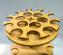 Load image into Gallery viewer, Rotating Paint Rack - For 2oz Craft Paints - Apple Barrel, Folk Art, Etc