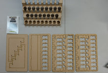 Load image into Gallery viewer, Paint Rack - 26mm "Upside Down", For Vallejo and Army Painter Style Dropper Bottles