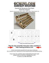 Load image into Gallery viewer, Paint Rack - 34mm "Half" for GW and Citadel Pots