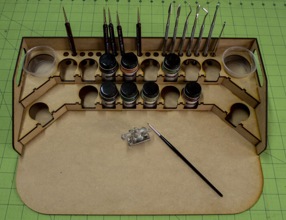 Painting Station 34mm for GW, Citadel, Model Master, etc GameCraft
