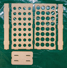 Load image into Gallery viewer, Vertical Paint Rack, Half - 26mm, For Vallejo and Army Painter Style Dropper Bottles