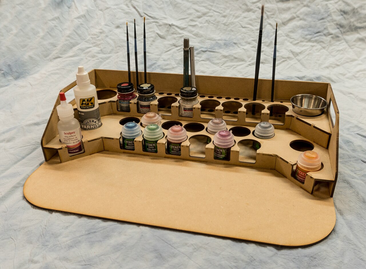 Rotating Paint Rack - For 34mm Paint Pots (GW, Citadel) – The Alternate  Realm