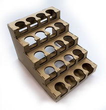 Load image into Gallery viewer, Paint Rack - 26mm &quot;Half&quot; for Vallejo and Army Painter Droppers
