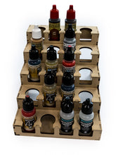 Load image into Gallery viewer, Paint Rack - 26mm &quot;Half&quot; for Vallejo and Army Painter Droppers
