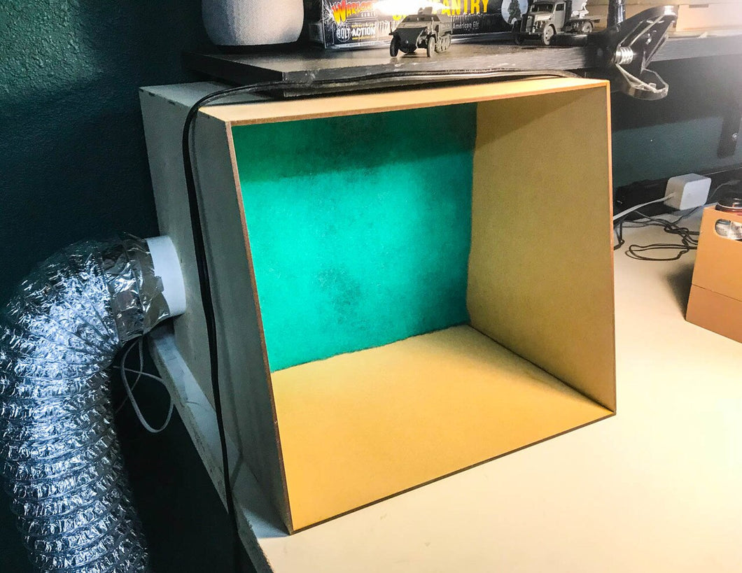 Small DIY Paint Booth