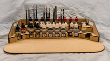 Load image into Gallery viewer, Painting Station - 26mm V2, For Vallejo and Army Painter Style Dropper Bottles
