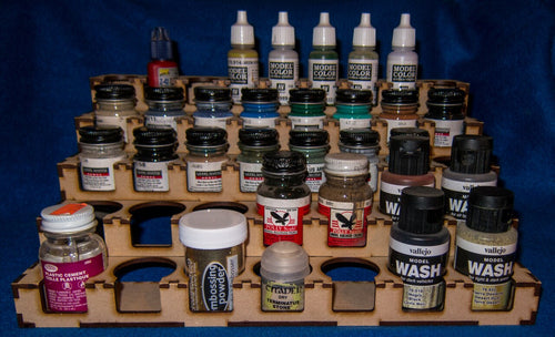 Vallejo Acrylic Paints 1011 Game Air Paint Deal With Rack